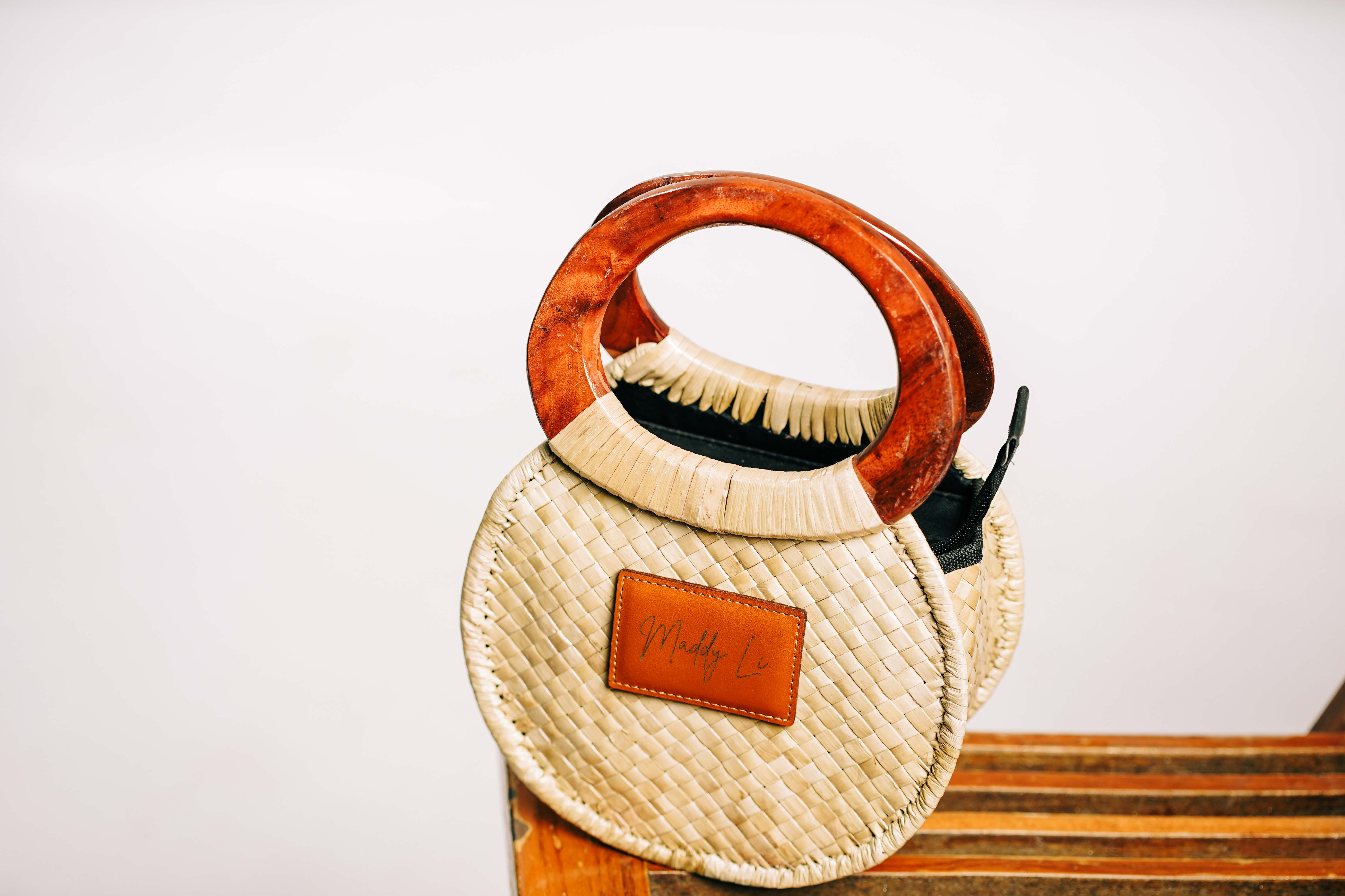 Maddy Lí Bulan luxury handbag detail view