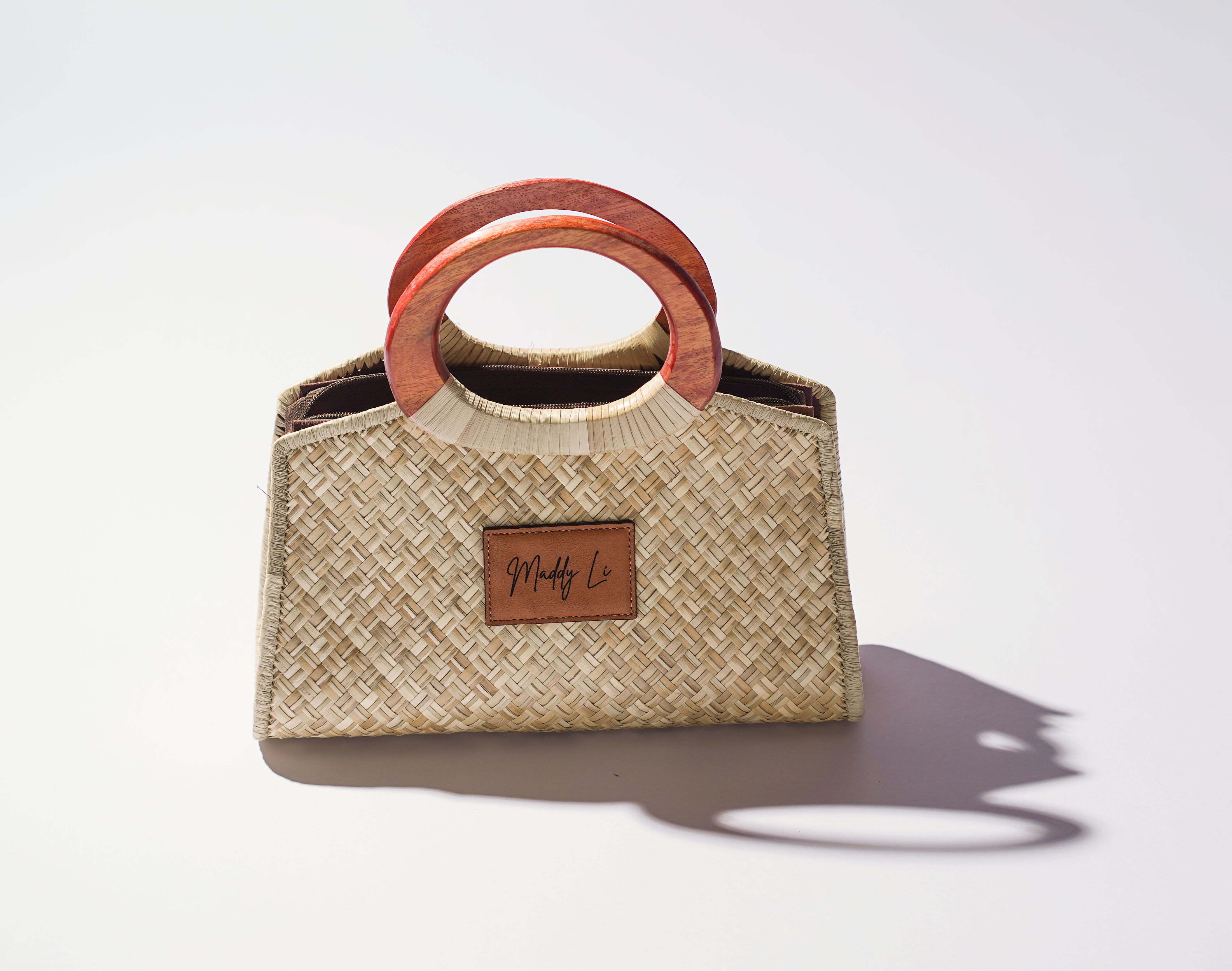 Maddy Lí Bulan luxury handbag inside view