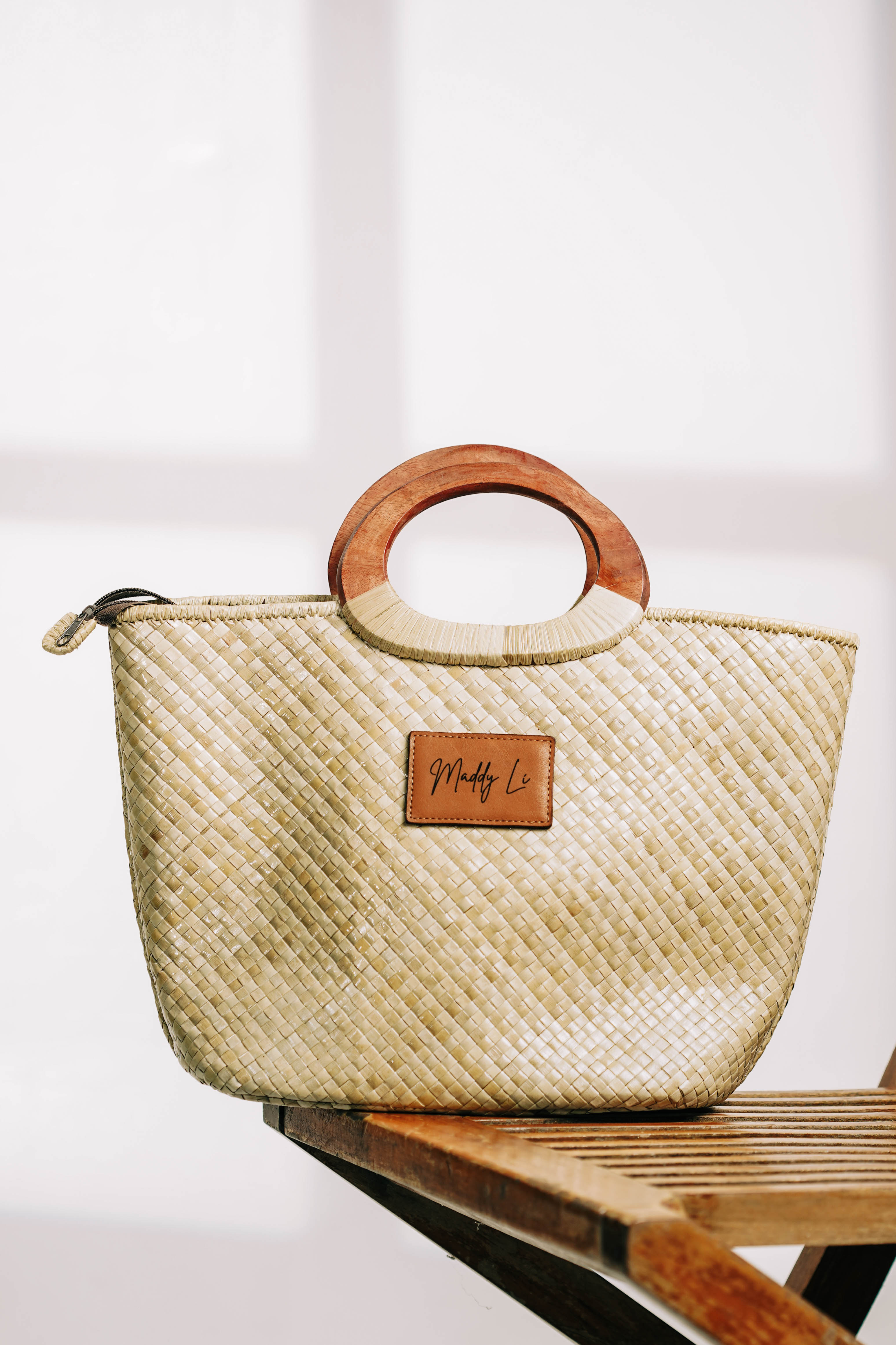 Maddy Lí Hiraya luxury handbag detail view