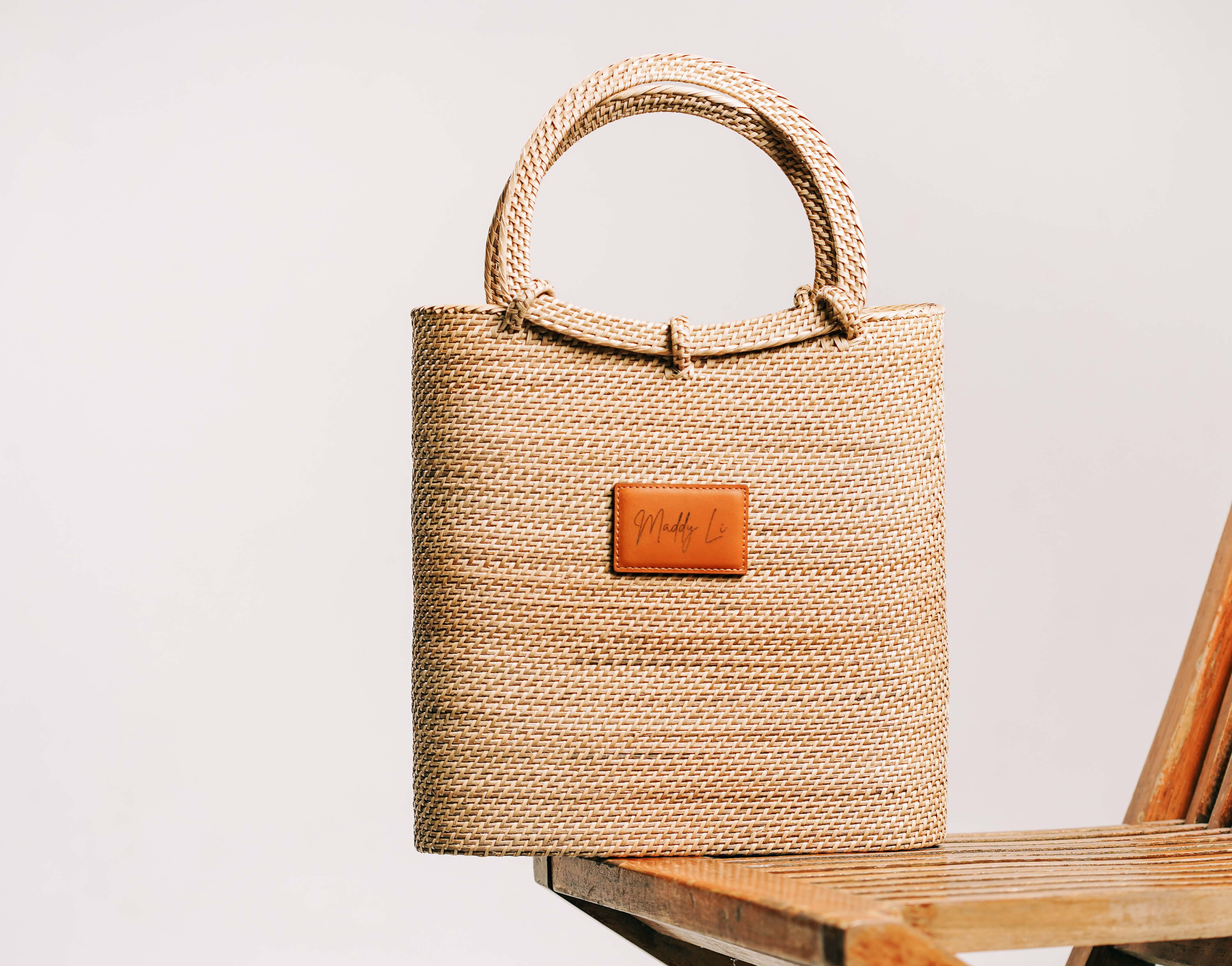 Maddy Lí Sinag luxury handmade handbag - Palawan Collection