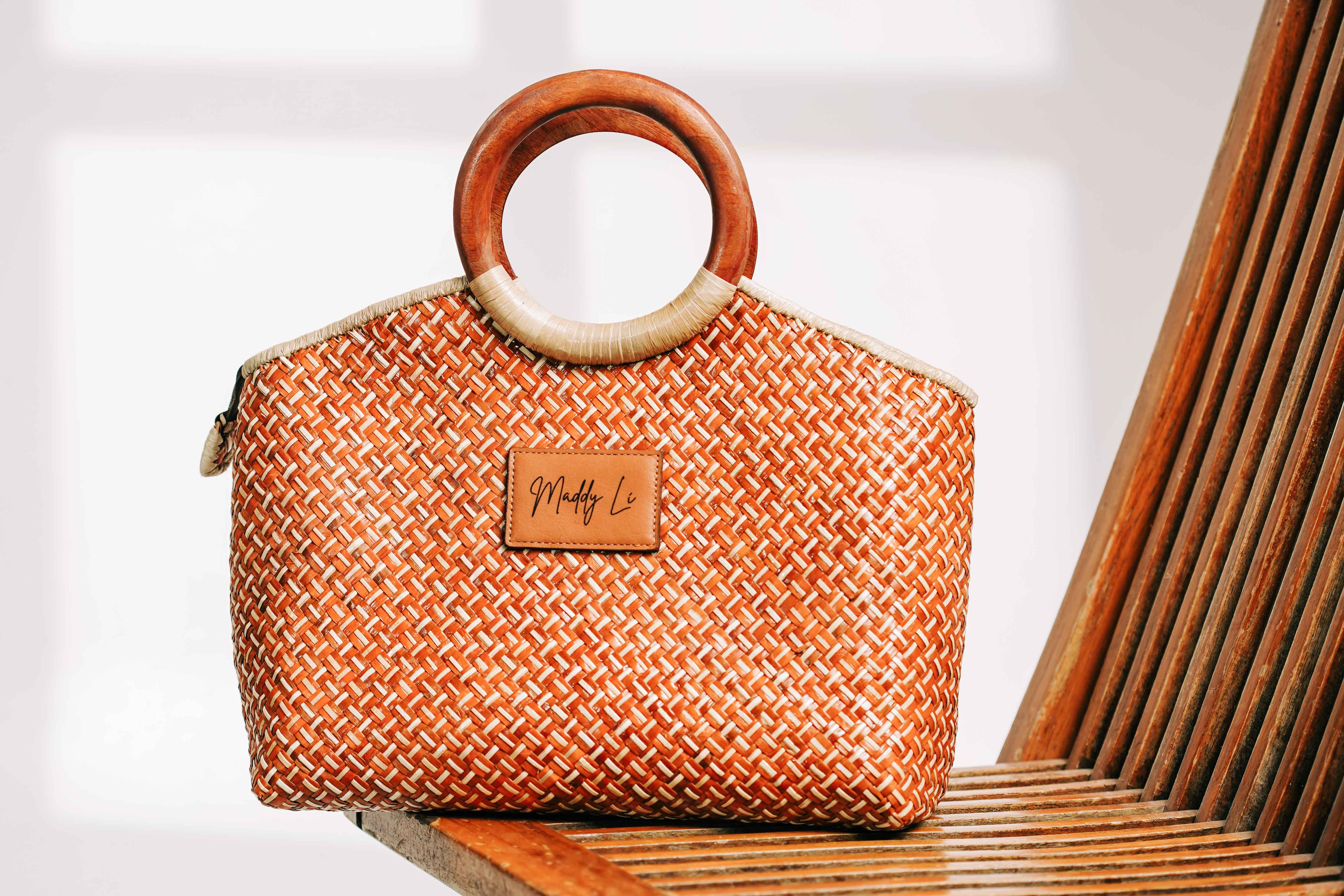 Maddy Lí Sola luxury handmade handbag - Palawan Collection