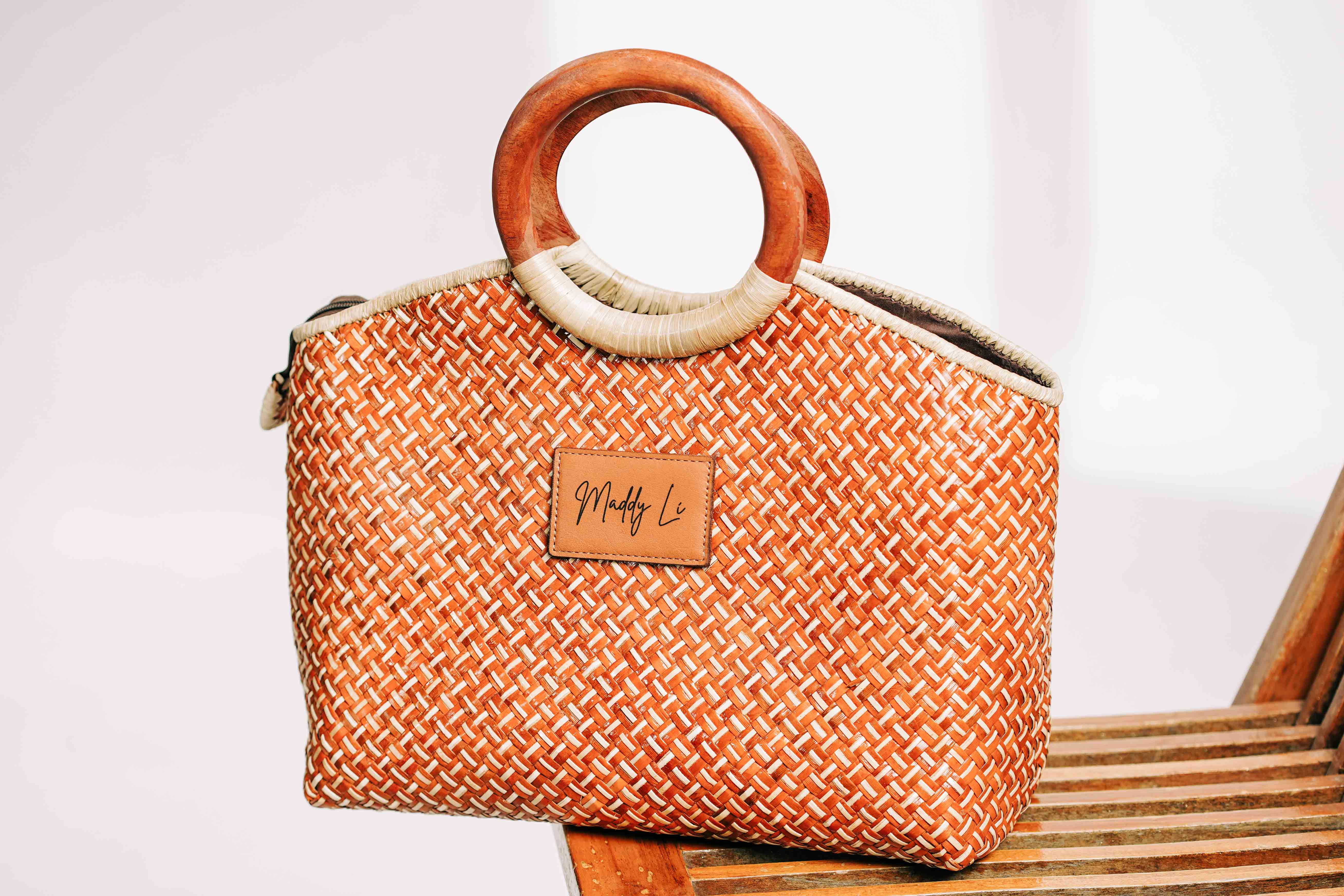 Maddy Lí Sola luxury handbag detail view